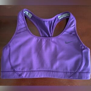 Nike Women's Vibrant Purple Swim Top